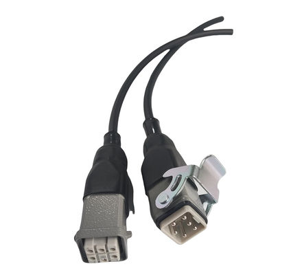 사각형 금속 플러그 A 상부 제어 상자 커넥터 Zoomlion Dingli Sinoboom